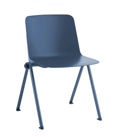 Vista silla exterior negra