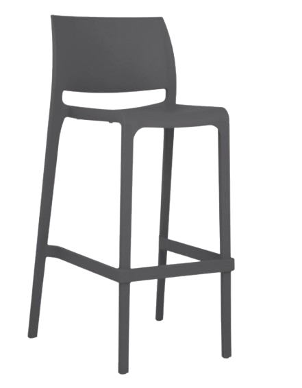 Banco en uso en barra