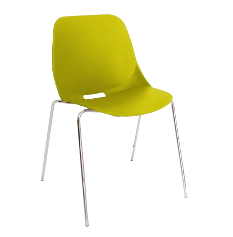 QUICK-OHV-47 Color Abocado Vista 2 - Silla amarilla
