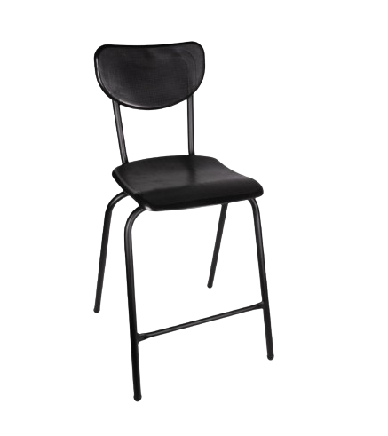 OLIVER-OHV-141 - Banco industrial negro con estructura robusta