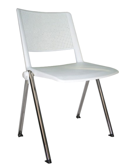 REVOLUTION-OHV-86CR - Silla con brazos y estructura cromada