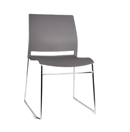 DELTA-OHV-14 - Silla con estructura cromada