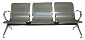 IVY-OHR-2800-3Pcr - Banca metálica de tres plazas